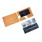 Custom Lcd Digital Video Brochure Video Brochure Lux Video Brochure 7 Inch For Marketing