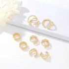 Ear Cuff Multi Shape 14K Gold Plated Ear Cuffs Jewelry