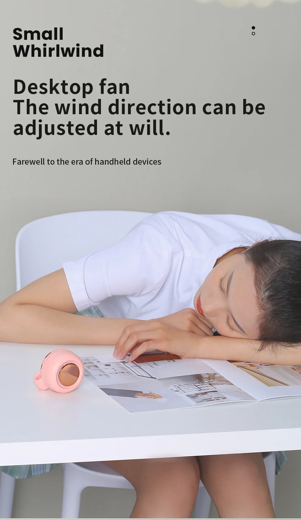 Mini Fan, 360, Portable - detail 14