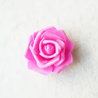 Roses Foam Roses Artificial Flower Head Real Looking Roses For DIY Wedding Bouquet Party Home Decoration