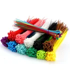 Cable Wire Cable Tie Plastic Cable Ties Nylon Zip Ties Multi-color Black/red/blue/green/yellow Wire Ties UL/ROHS Certified
