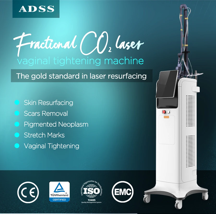 Adss Women Medical Equipment Fractional Co2 Laser Machine Vaginal