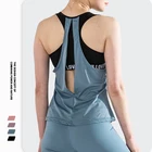 Vest Women Yoga Vest Sport Singlet Women Athletic Fitness Sport Tank Tops Gym Running Training Yoga Shirts
