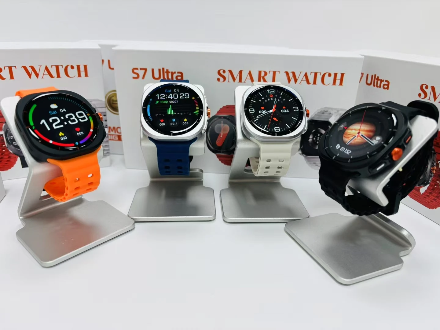 2025 New S7 Ultra Smart Watch With HD TFT Screen for Bluetooth Call Fitness Tracker & Heart Rate Hot Sale Sports Wristwatch