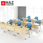Folding School Desk Space-saving Movable Folding School Desk For Teenager