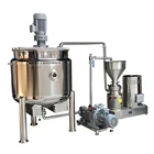 3 Factory Price Stainless Steel Juice Beverage Milk Mixer Equipment Jam Syrup Sauce Liquid 3 Layers Mixing Tank