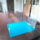 Customized Design Clear Plastic Material Portable Desk Shield Plastic Sneeze Guards For Student In School