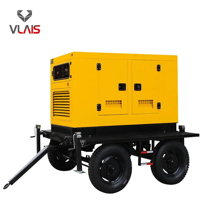 By Cummins 225KVA 180KW Silent Diesel Generators 120V 127V 220V 380V 400V 50Hz 60Hz Three phase Stanford VLAIS Diesel Generators