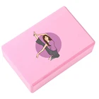Yoga High Density Eco Friendly Grey Custom Eva Foam Yoga Block Set With Custom Logo Manufacturer