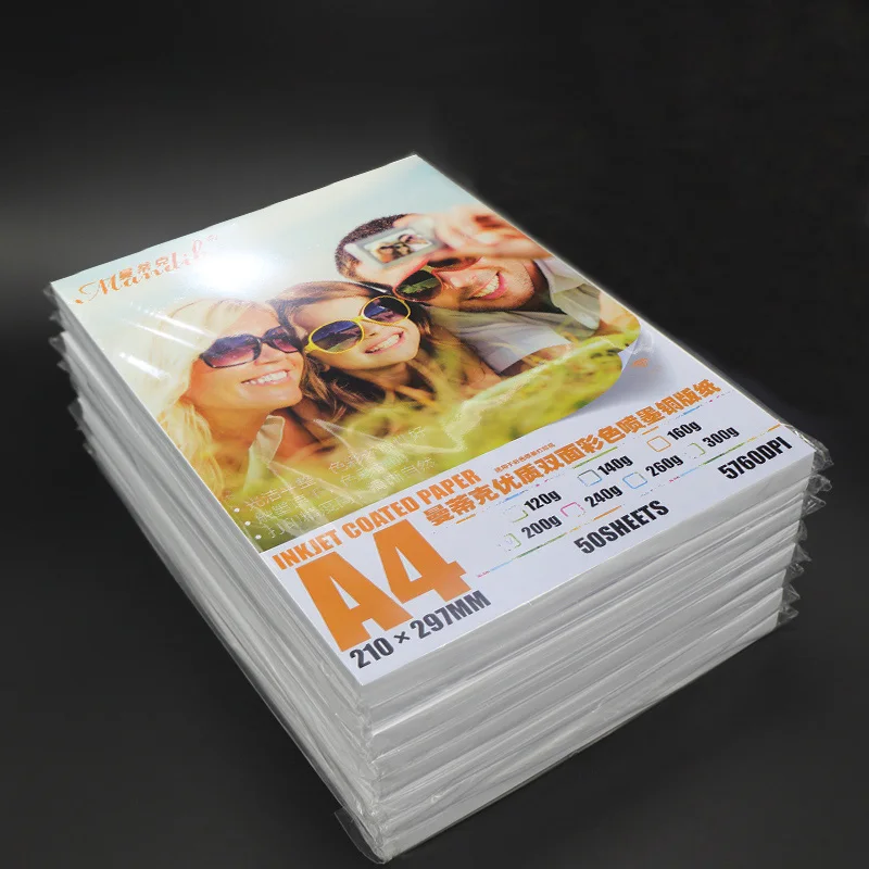 glossy card for inkjet printers