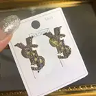 Diamond Earring Earrings Designer Earrings 2021 Hot Sales High Quality Sliver Luxury Designer Channel Diamond Stud Earring