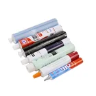 Tube Aluminum Tubes Cosmetic 15mm-22mm Diameter Big Screw Cap Aluminium Collapsible Cosmetic Packaging Tube