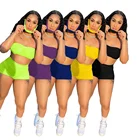 Sweat Suit AIXI Sexy Off Shoulder 2 Piece Sports Set Women Sweat Suit Jogger Short Set