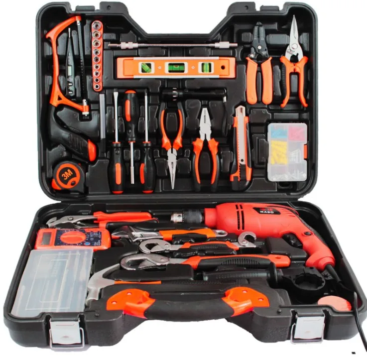 Keyless Chuck Cordless Drill Set 