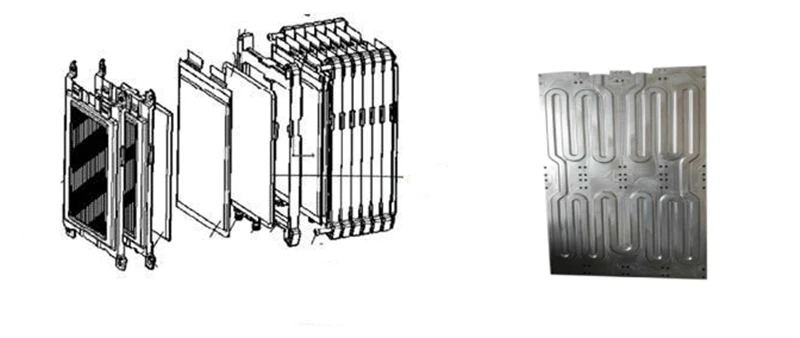 Inflated Aluminium Roll-bonded Evaporator - detail 4