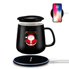Corporate Luxury Business Cup Warmer Corporate Gifts 18W Wireless Charger Other Gifts