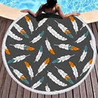 Jacquard Towel Turkish Peshtemal Jacquard Lounger Sand Mermaid Beach Towel