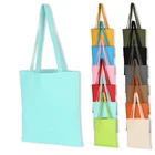 Plain Canvas High King Recycled Plain Canvas With Pockets Blanks Tote Bag Zipper