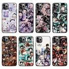 For 2021 Newly Produced Cartoon Genshin Impact Mobile Phone Back For Iphone 11 12 Pro Max Cell Covers 7plus Tpu Shell