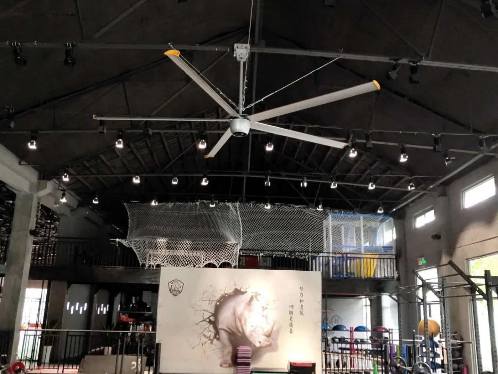 Electric Industrial Ceiling Fan, 16ft, HVLS - detail 38