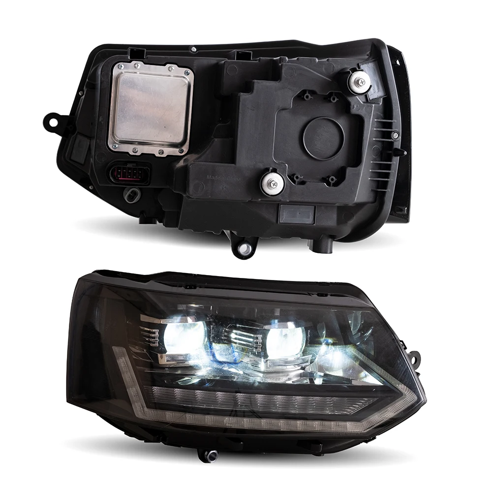product headlight head light led headlights 2011 2015 head lamp for caravelle t5 van for volkswagen transporter vw t 5 headlight-8