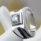 Gem Wedding Ring Jewelry Gold Custom Sterling Silver Ring Gem Hao Stone Engaged Women