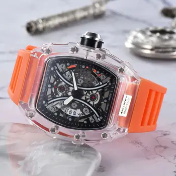 Good Quality Plastic Shell Quartz Wrist Watches New Design Luxury Quartz Watch For Sale