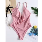 Beachwear Factory Direct Sale Halter One-piece Swimsuit Swimsuit Beachwear