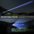 Water Torch Portalbe Water Proof Outdoor Camping Self Defense Xhp70 Cree Led Powerful Rechargeable Led Torch Flashlight
