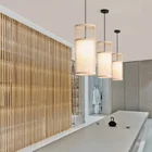Pendant Light KMG Handmade Natural Woven Lamp Wicker Bamboo Rattan Pendant Light