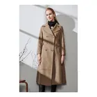 Women Coat ShuiFuRong Wholesale 100% Wool Double Breasted Winter Women Long Coat