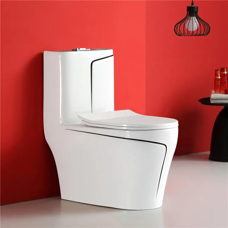 Modern Sanitary Ware Water Closet Bathroom Square Water Closet Ceramic