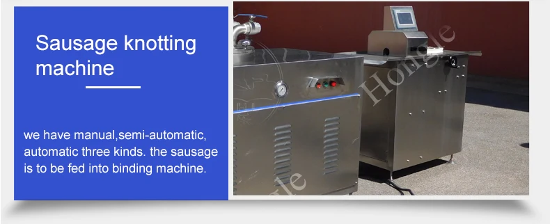 product meat product making machines electric sausage stuffer smoker sausage production line making machine-7