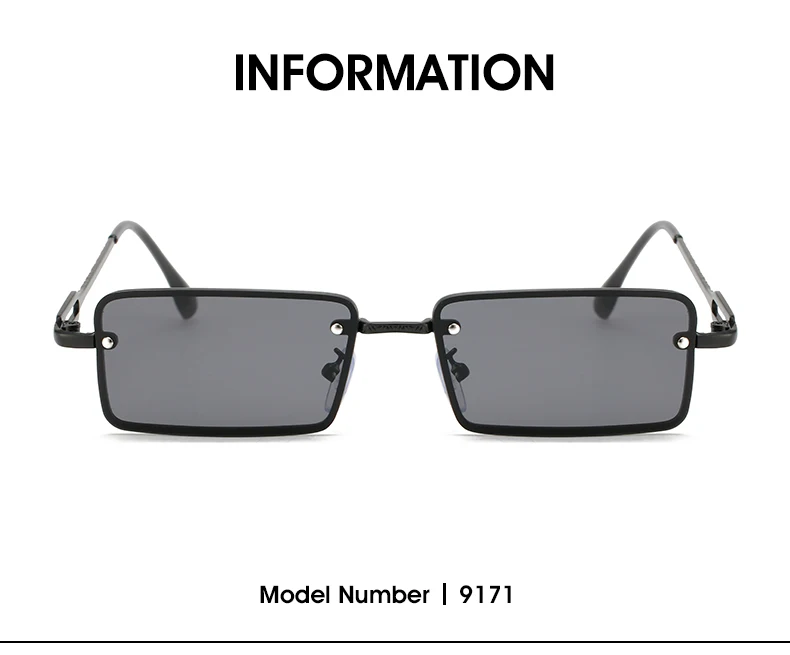 Mejores 9171 2022 New Sunglasses Unique Oversized Plastic Metal