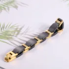 Jewelry Simple Ceramic Tungsten Steel Bracelet Men's Titanium Steel Radiation-Proof Jewelry BRM-01