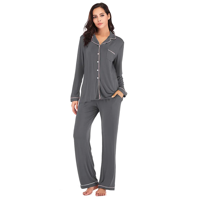 pjs sets pajamas sets women winter wholesale