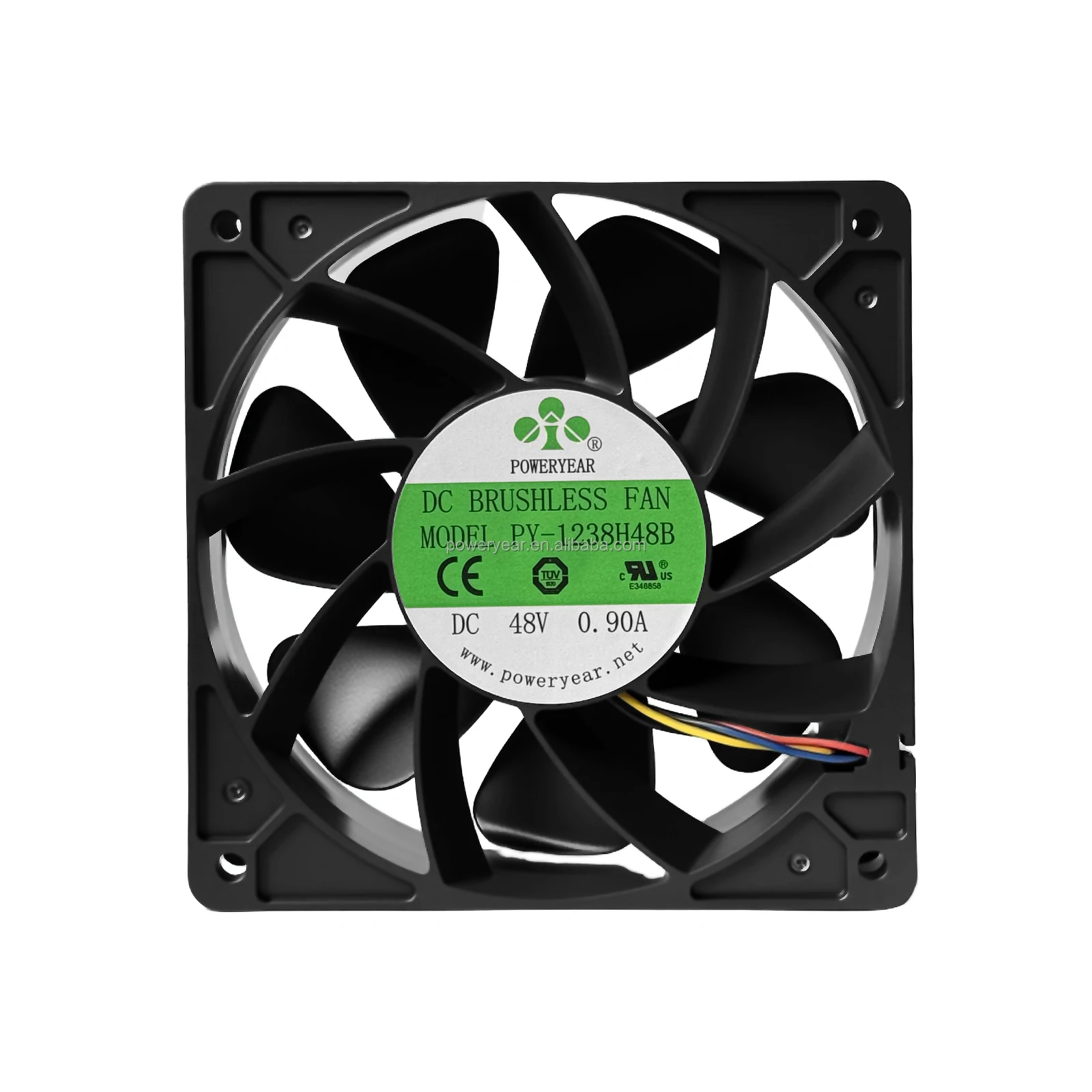 Axial Flow Fan, 120mm, 12V, 24V, 48VDc - detail 8