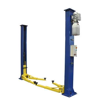 Solenoid one side release hydraulic car lift Low pad arm design with CE certification Shanghai Fanyi QJY4.0-D6A