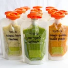 Spout Pouch Food Grade Custom Printing Bag Baby Food Beverage Packaging Stand Up Spout Pouch