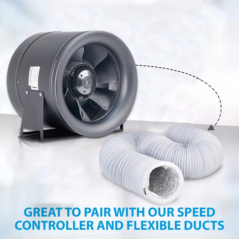 Mixed Flow Fan, 110v, 1520CFM - detail 4