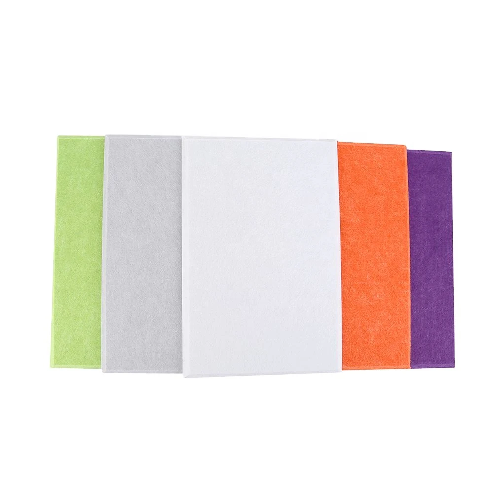 Professional Long Service Life Flexible Soft PET Self-Adhesive Polyester Fiber Acoustic Panel