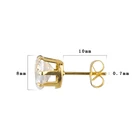 Hoop Stainless Steel Earrings High Quality Hoop Crystal Stainless Steel Earrings Stud