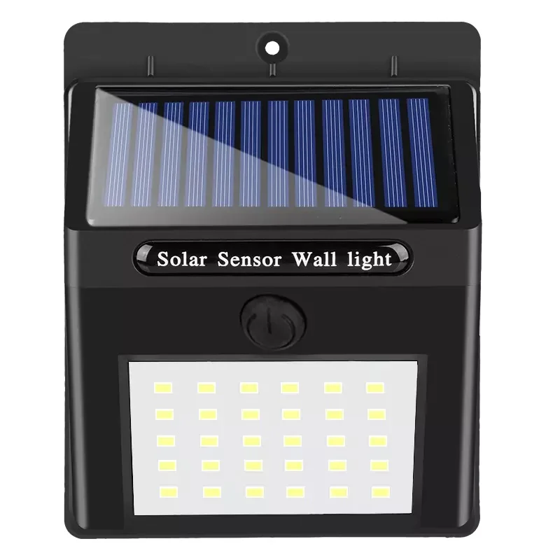 COYOLED Black Outdoor Wireless Solar Garden Lights IP65 luminaria Motion Sensor Light Led Wall Lamp Solar Wall Mounted Light