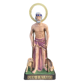 Catholic Figure garden outdoor catholic church decor Life Size Statue Resin Crafts saint Lazarus San Lazaro Statue