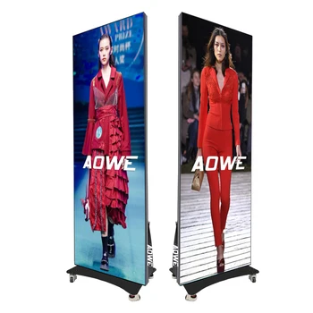 Aowe P P Painel Led Indoor Smart Panel Sign Stand Led Poster Video