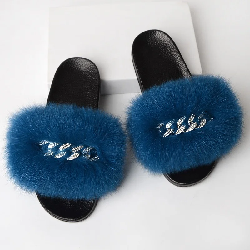 fur slippers in bulk