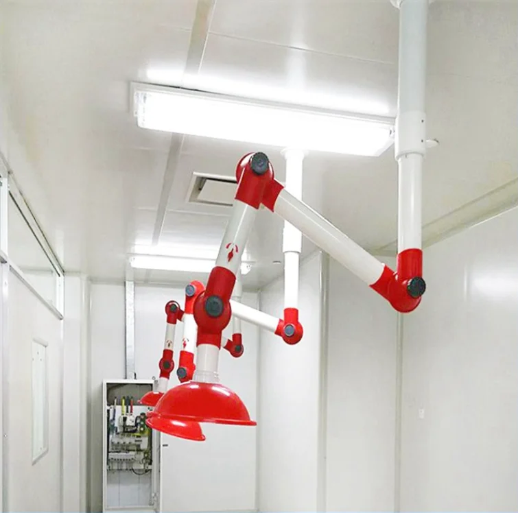 Suction Flexible Extractor, Ceiling, PP, Laboratory Furniture - detail 28