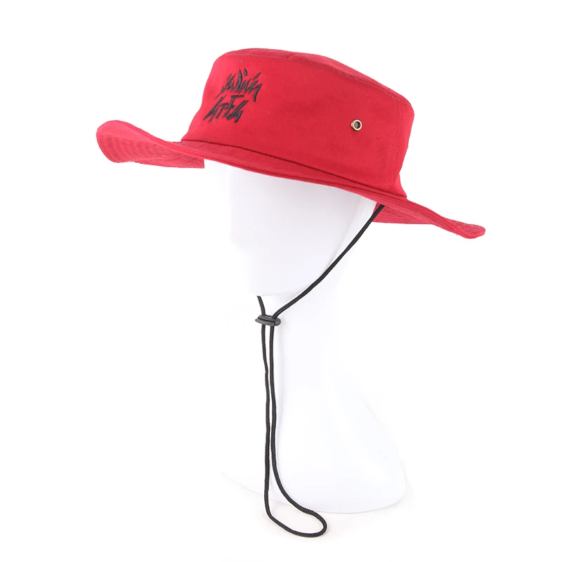 safari bucket hat with string