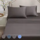 Comfort Bamboo Bed Sheet 100% Organic Wholesale Comfort Bedroom 6 Piece Sheet Set 100% Organic Bamboo Bed Sheets