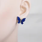 Earrings 14k Color-Plated Butterfly Series Earrings Basic Design Hot-Selling Style